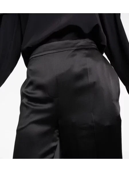 Pantaloni Joseph din satin negru