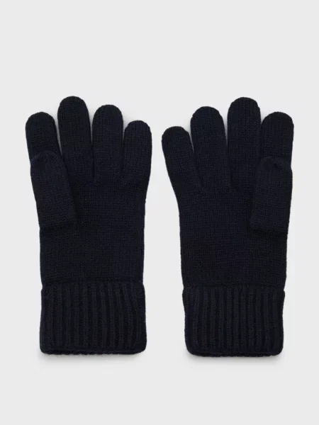 Шерстяные перчатки Gant синие