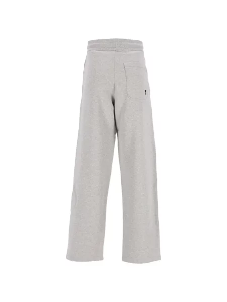 Pantaloni Ami Paris alergare gri