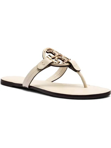Bőr papucs Tory Burch