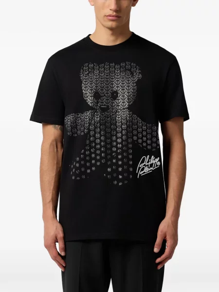 Tricou Philipp Plein teddy negru