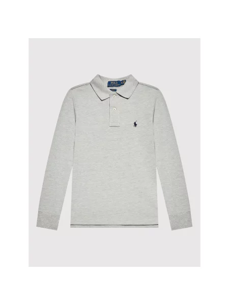 Поло Polo Ralph Lauren серое