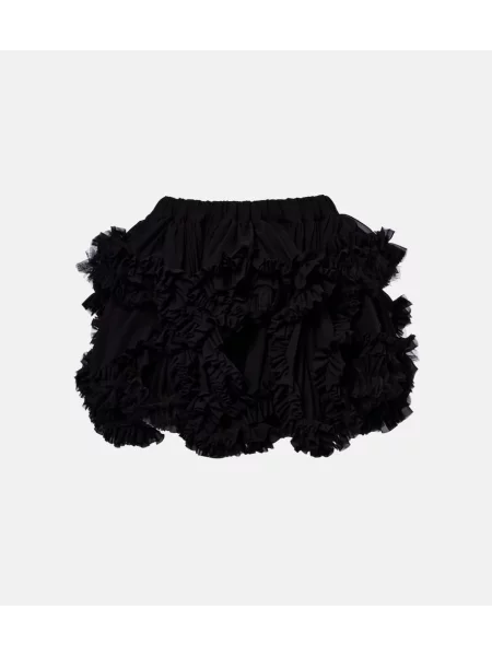 Fustă Noir Kei Ninomiya din tul negru