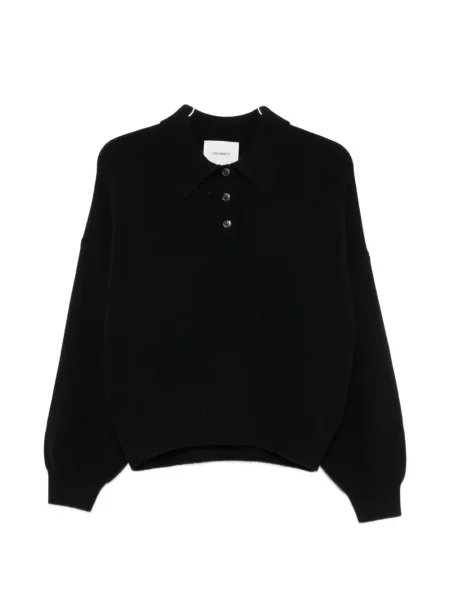 Tricou polo Lisa Yang negru