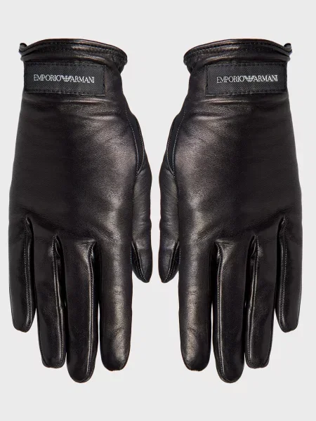 Перчатки Emporio Armani черные