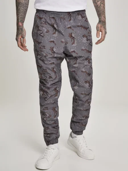 Běžecké kalhoty Urban Classics šedé