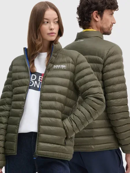 Яке Red Bull Racing x Pepe Jeans зелено зимен модел червено