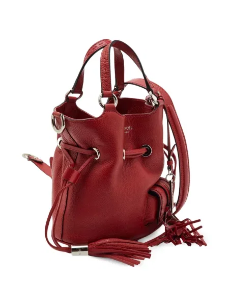 Geantă Lancel cu cordon roșu