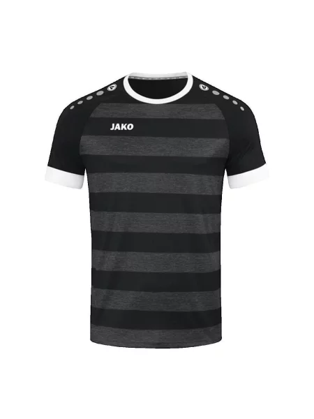 Majica Jako s melange uzorkom crna