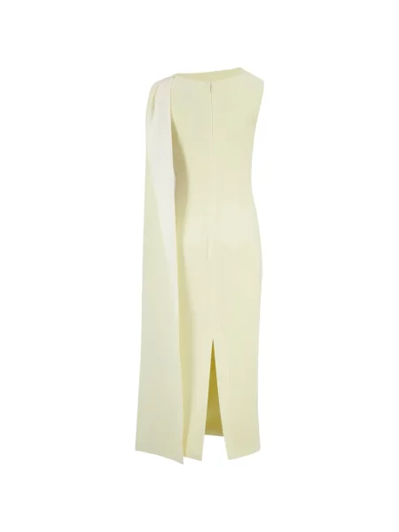 Rochie midi Roland Mouret galben