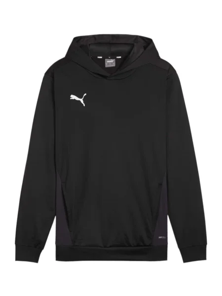 PUMA Hanorac sport TeamGoal mov închis / negru alb
