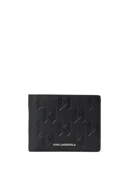 Portofel Karl Lagerfeld din piele negru