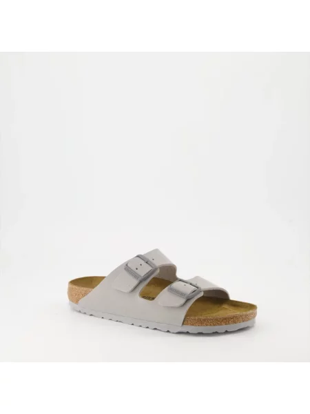 Klapki Birkenstock szare