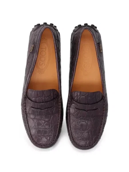 Pantofi loafer Tod's din piele maro