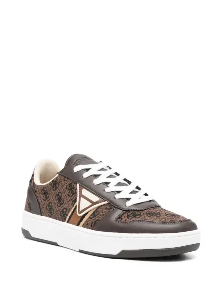 Sneakerși Guess maro