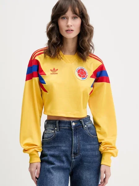 Adidas Originals longsleeve Colombia żółta