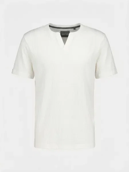 KOROSHI Tricou murdar alb