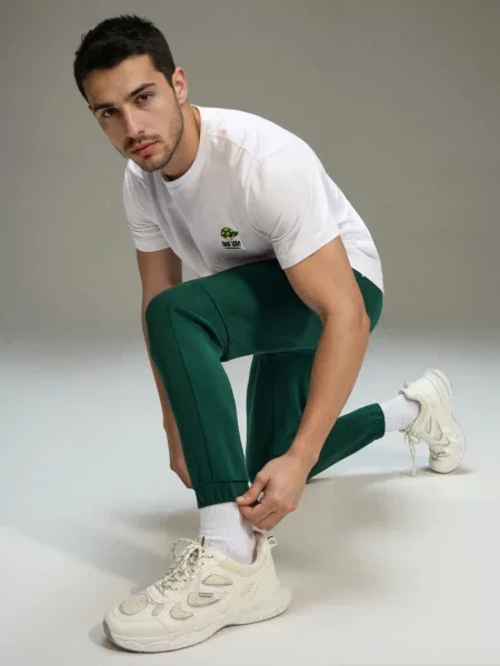 Спортивні штани джогери зелений