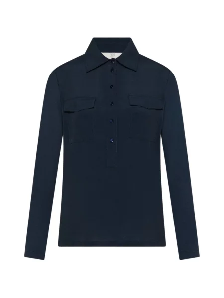 Tricou polo Seventy albastru