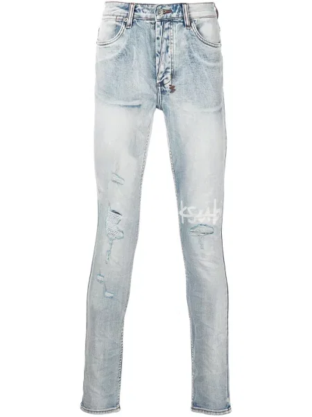 Skinny fit traperice Ksubi plava