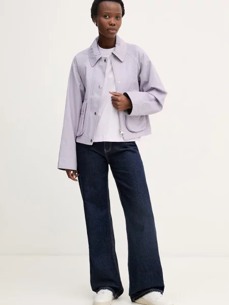 Calvin Klein Jeans Majica majnica vijolična