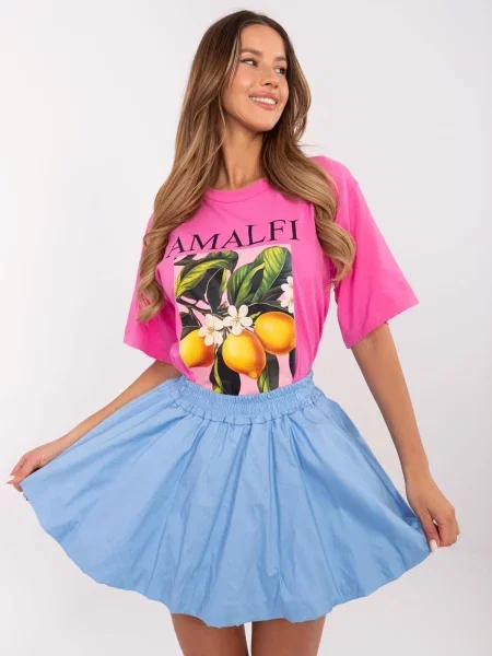 Fustă Italy Moda albastru