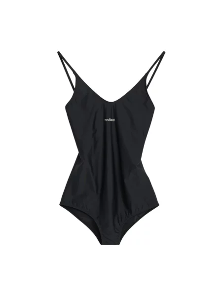 Strój kąpielowy Soulland z regulowanymi ramiączkami czarny