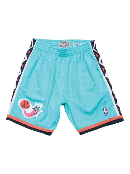 Pantaloni scurți Mitchell & Ness albastru