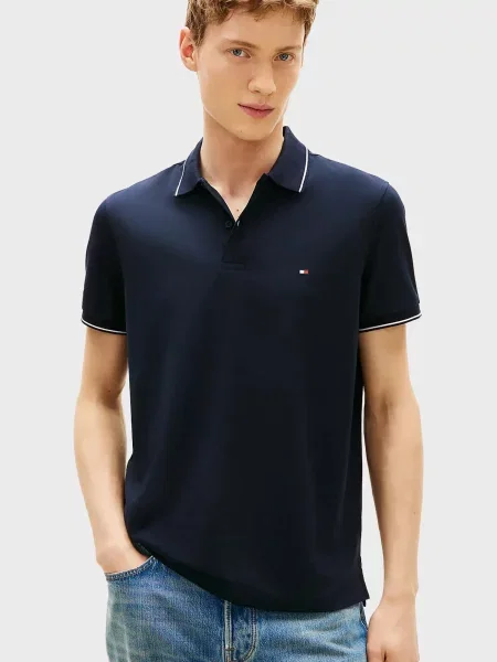 Поло Tommy Hilfiger синее