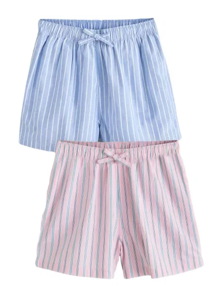 Superdry & Co Pantaloni albastru deschis / roz alb