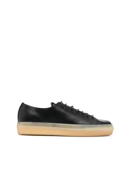 Sneakersy Buttero skórzane czarne
