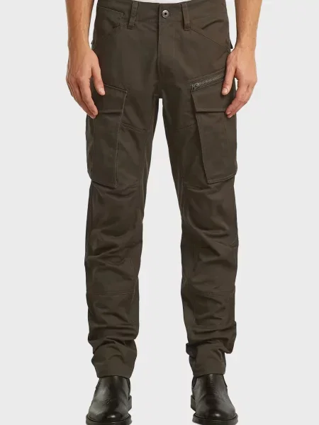 Штани карго G-star Raw коричневі