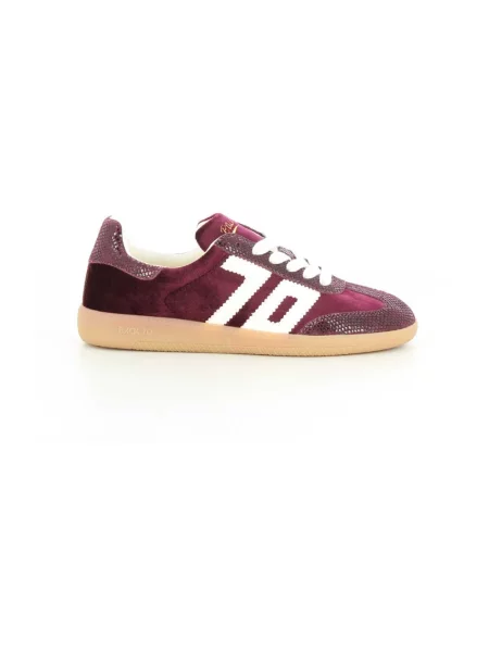 Sneakersy Back70 zamszowe czerwone