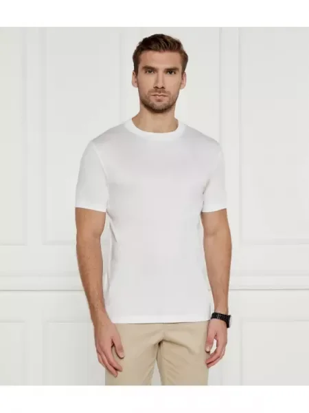 BOSS Póló H-Tessler 17 Slim Fit fehér