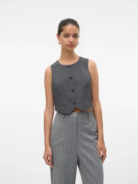 Жилет Vero Moda сірий