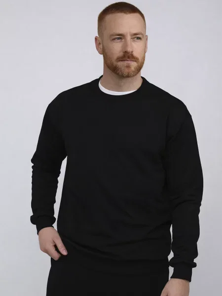 Свитшот Yuki черный