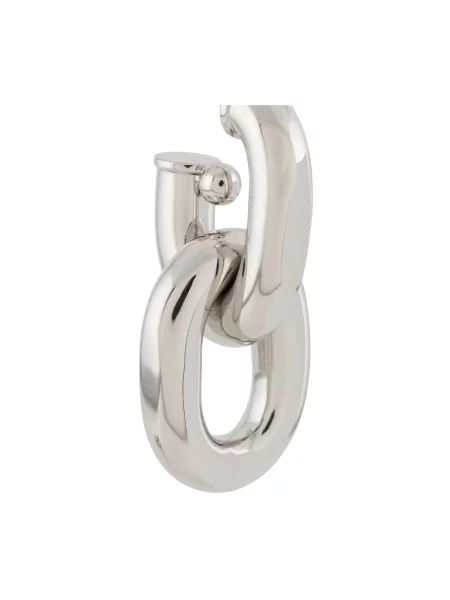 Kolczyki Paco Rabanne eleganckie szare