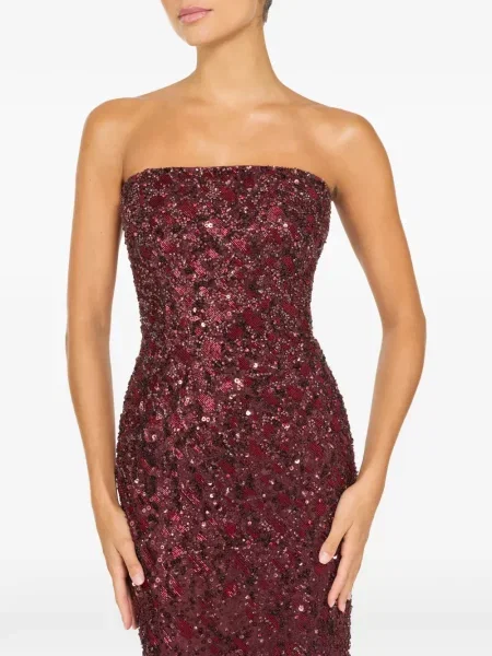 Rochie maxi Jenny Packham roșu