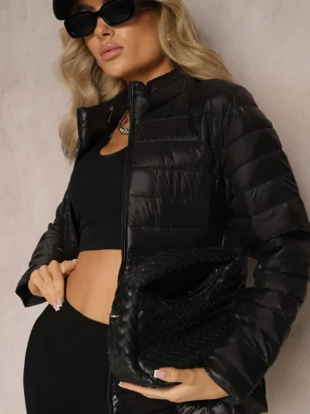 Geacă de tranziție Other cu buzunare cu fermoar negru