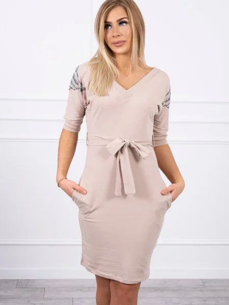 Rochie Kesi de costum bej