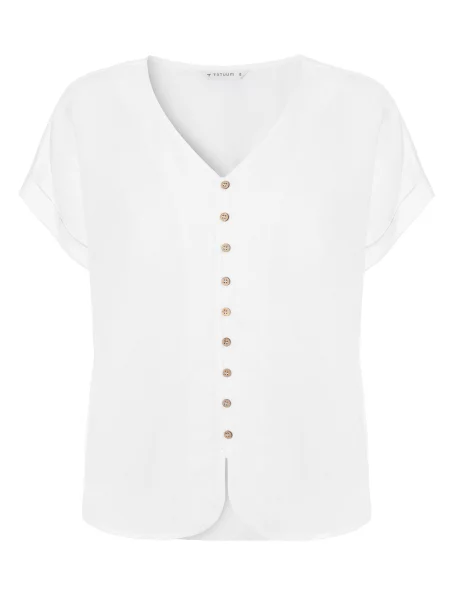 TATUUM Tricou alb