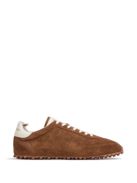 Sneakerși Officine Creative din piele de căprioară maro