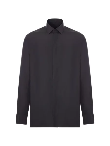 Cămașă Tom Ford de mătase negru