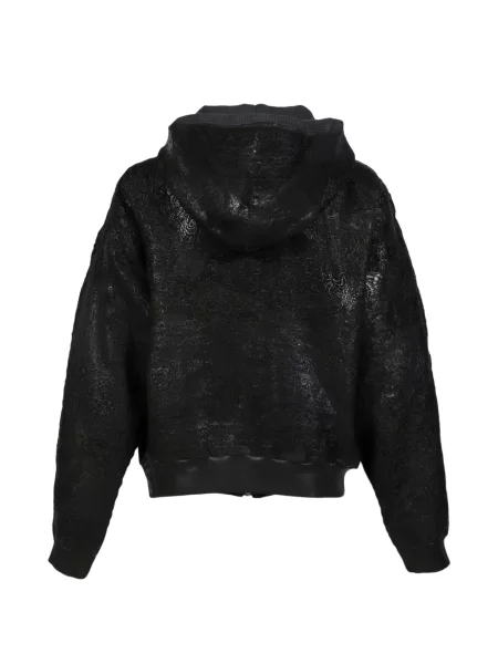 Geacă Earthling Collective cu model floral negru
