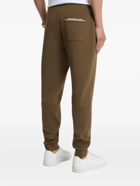 Pantaloni de jogging Michael Kors cu autograf maro