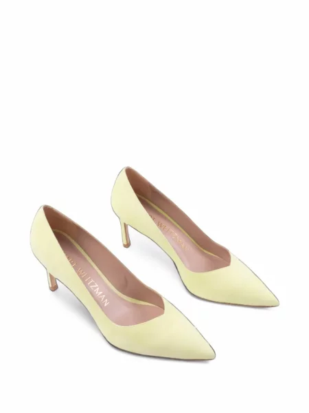 Pantofi cu toc Stuart Weitzman galben