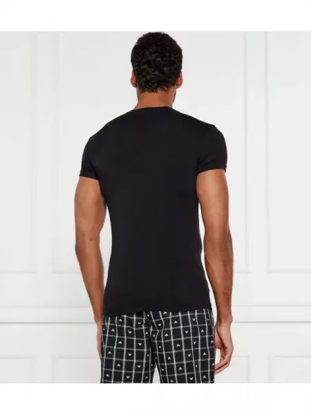 Emporio Armani Póló | stretch fekete