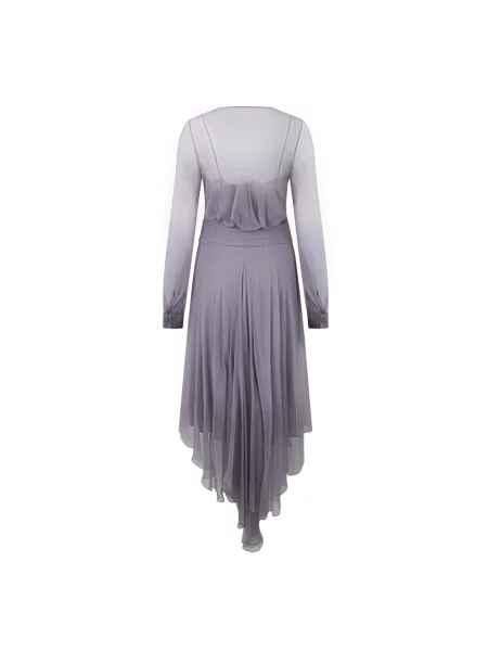 Sukienka Alberta Ferretti szara