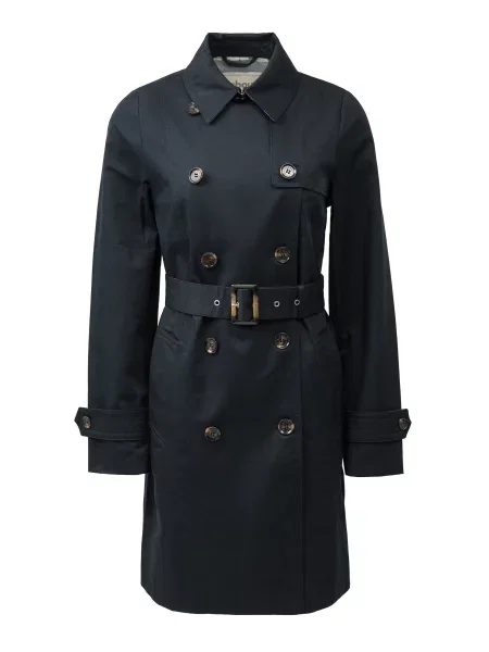 Тренч Barbour синий