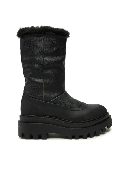 Calvin Klein Jeans Cizme de zăpadă Flatform Chelsea Boot Padded negru